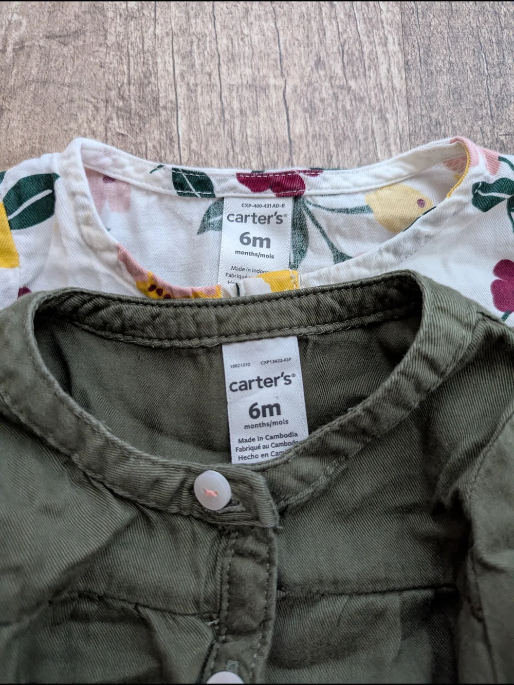 Carters set two